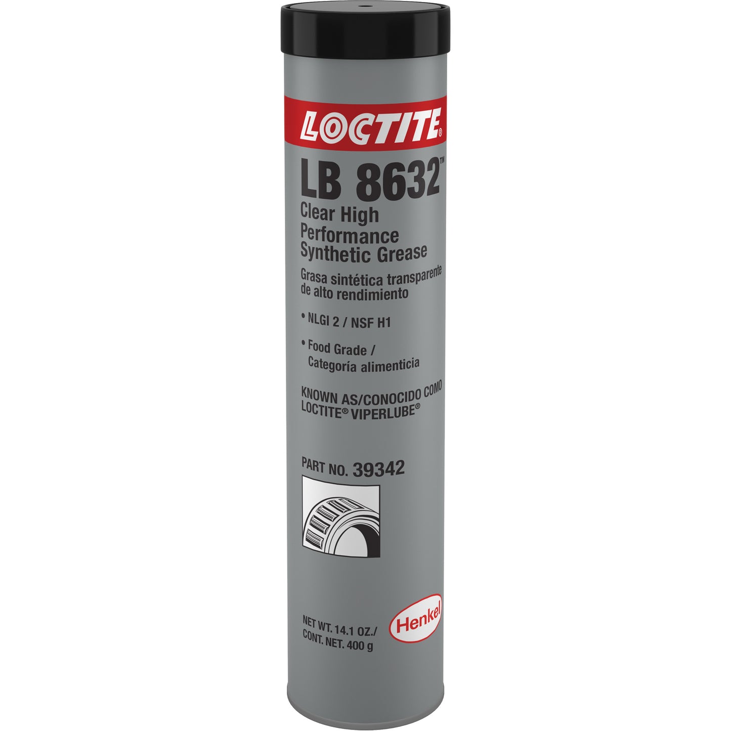 ViperLube® High Performance Synthetic Grease, 400 g, Cartridge