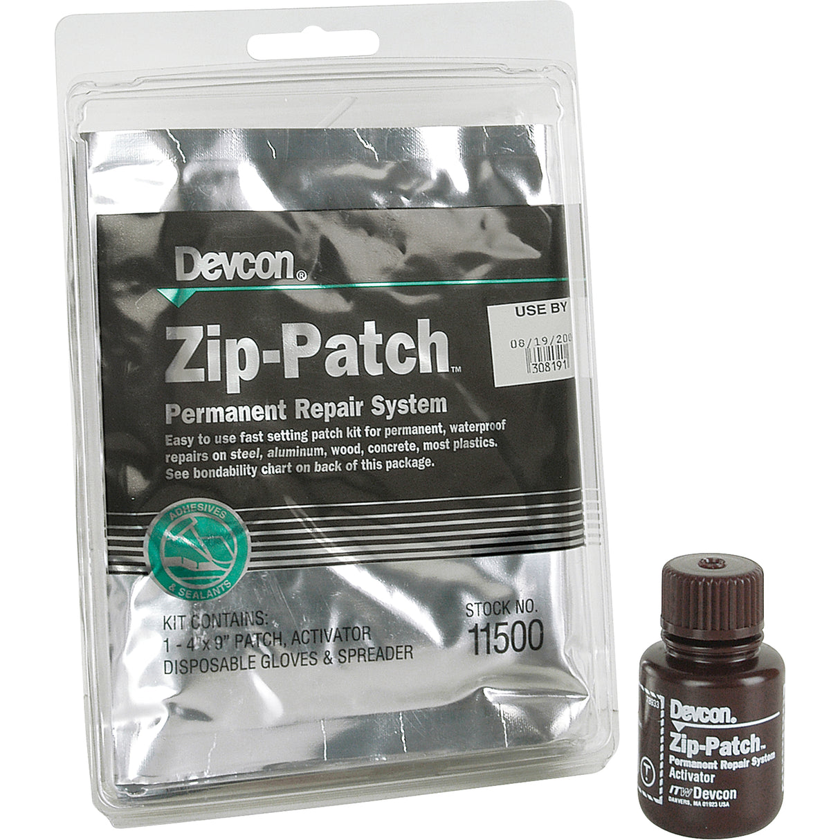 Zip-Patch Repair System