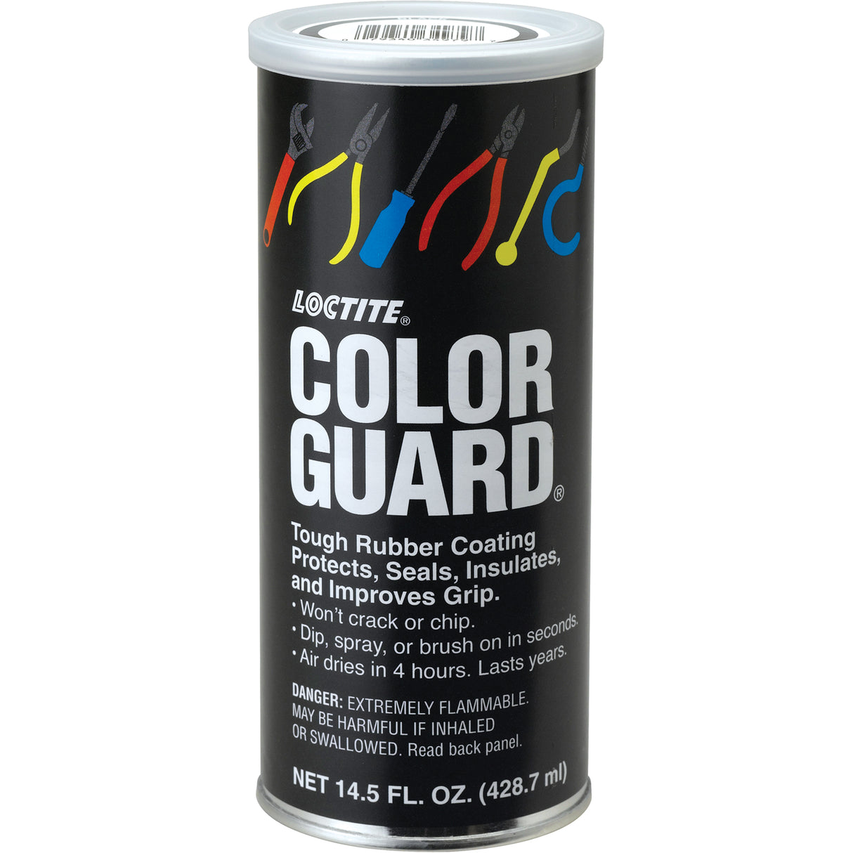 Color Guard™ Tough Rubber Coating, Red, 14.5 fl. oz., Can