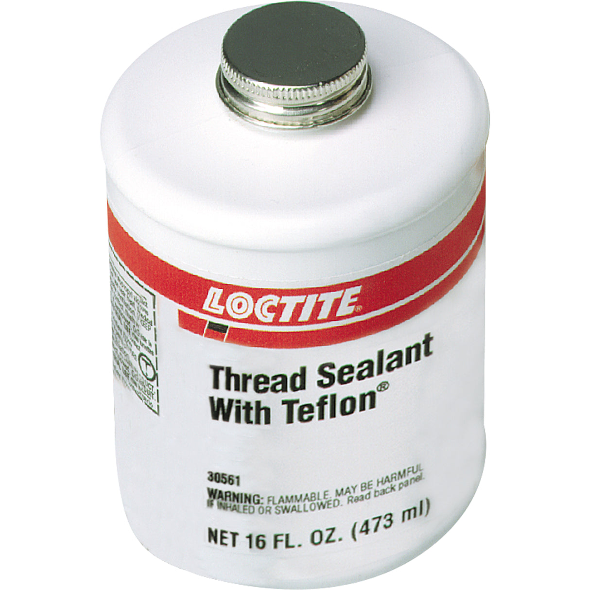 Thread Sealant with PTFE, Brush-Top Can, 473 ml, -51° C - 149° C/-59.8° F - 300.2° F