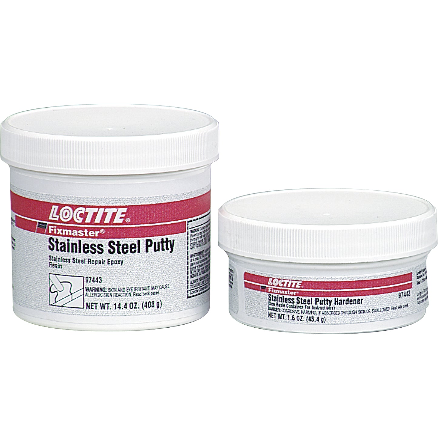 Fixmaster™ Stainless Steel Putty, 680 g., Kit, Grey