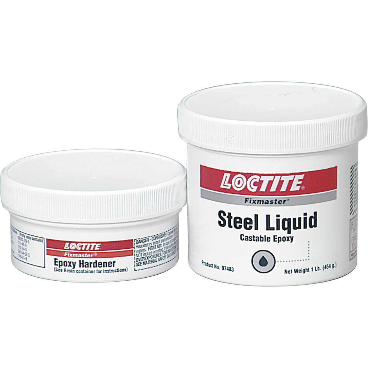 Fixmaster® Steel Liquid Adhesive, 486 g, Kit, One-Part, Grey