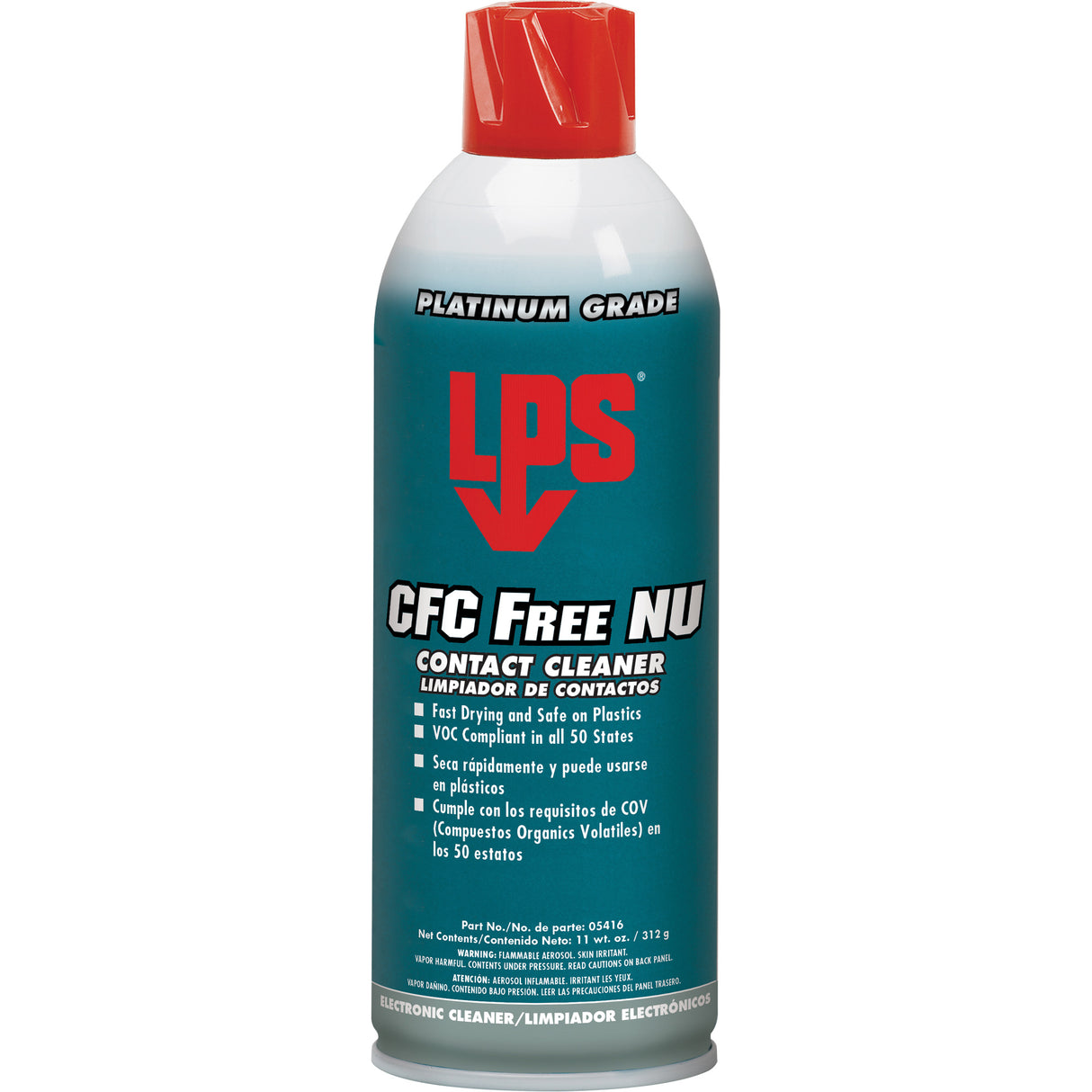 CFC Free NU LVC Contact Cleaner, Aerosol Can