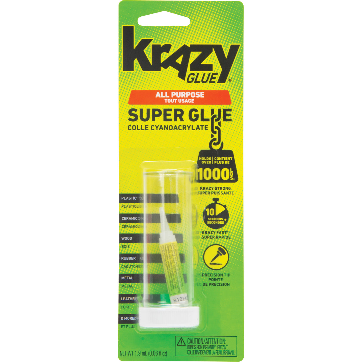 Glue, 1.9 ml, Tube, Clear