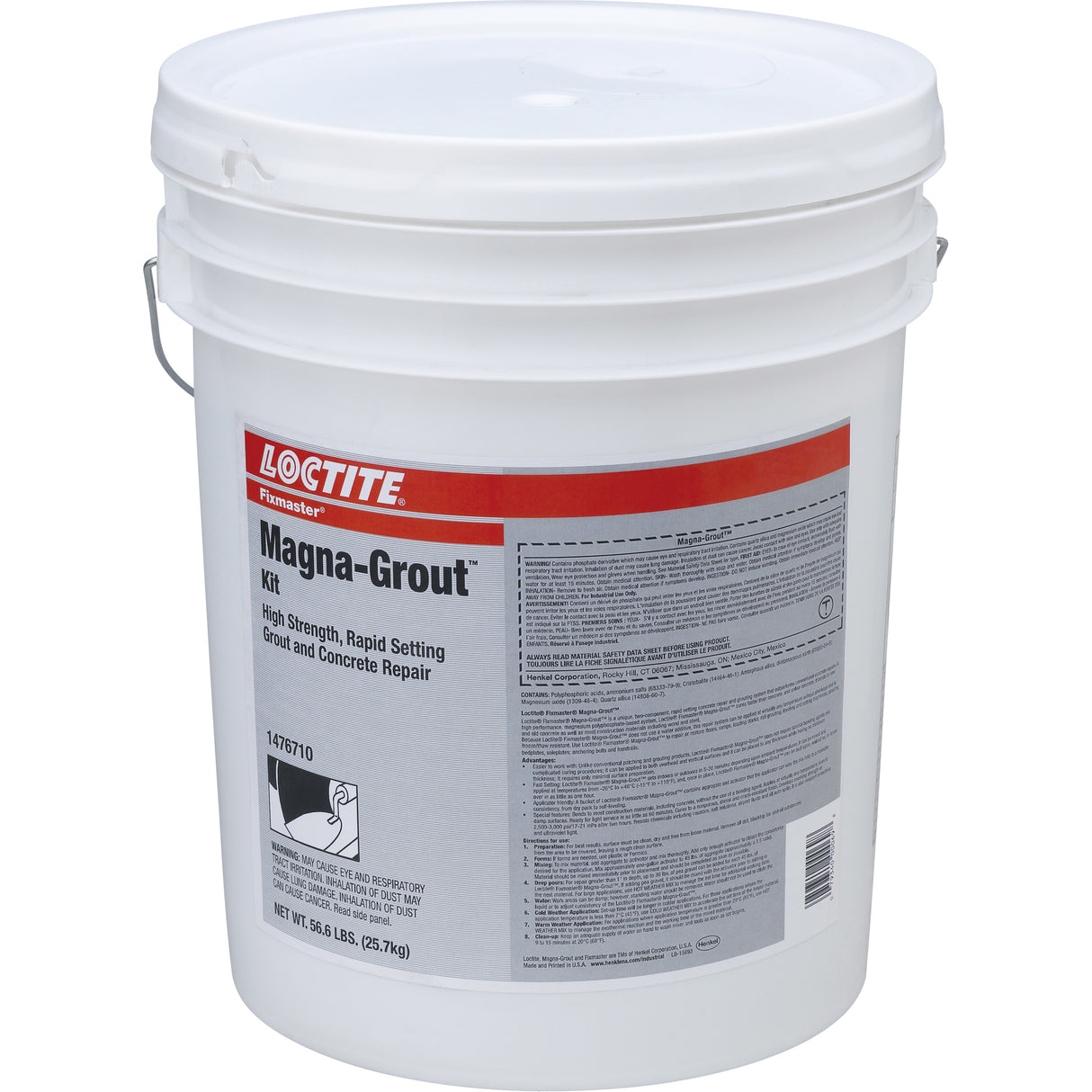 Fixmaster® Magna-Grout® Concrete Repair, Pail