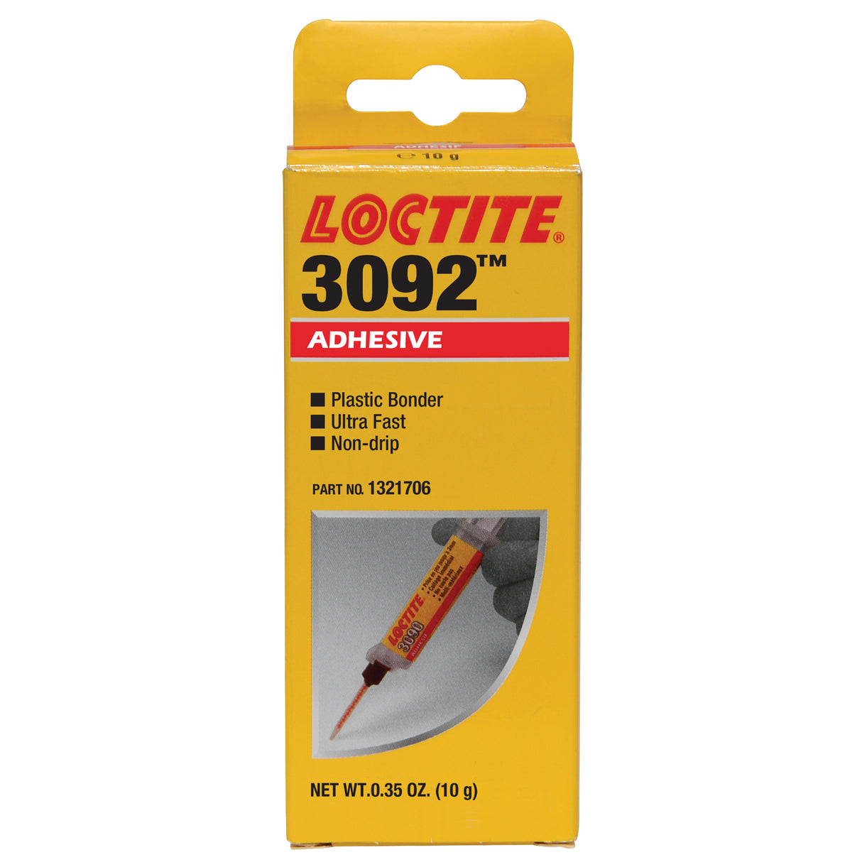 3092 2-Part Adhesive, Clear, Cartridge, 0.35 oz.
