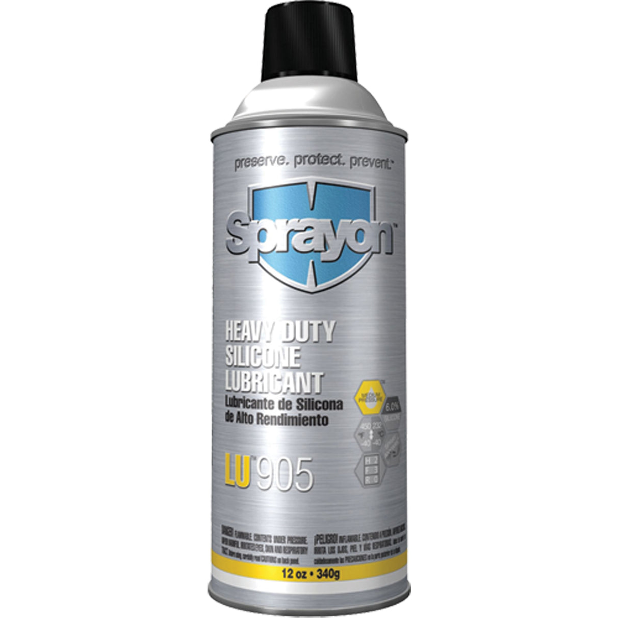 LU905 Heavy Duty Silicone Lubricant, Aerosol Can