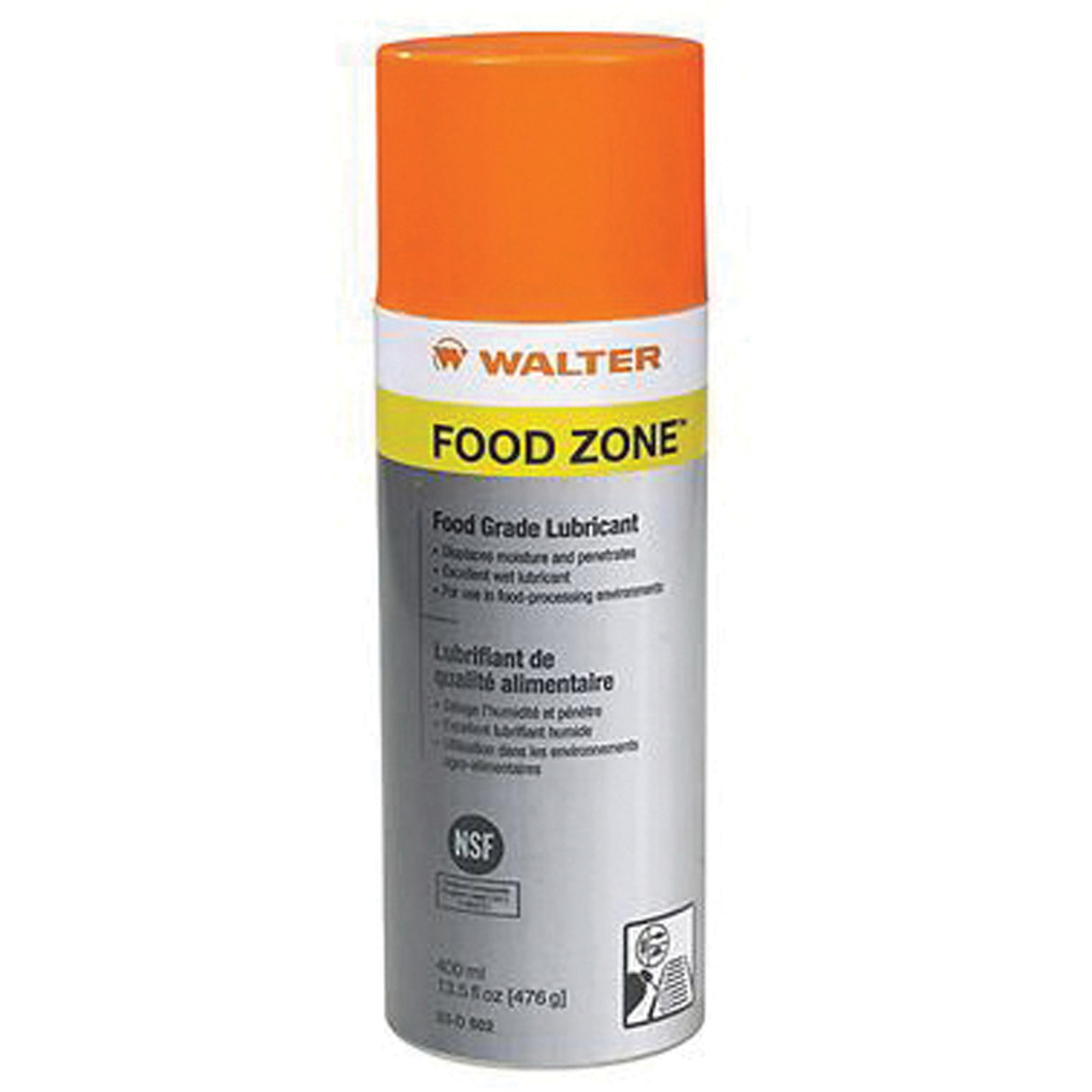FOOD ZONE™ Food Grade General Purpose Lubricant, Aerosol Can