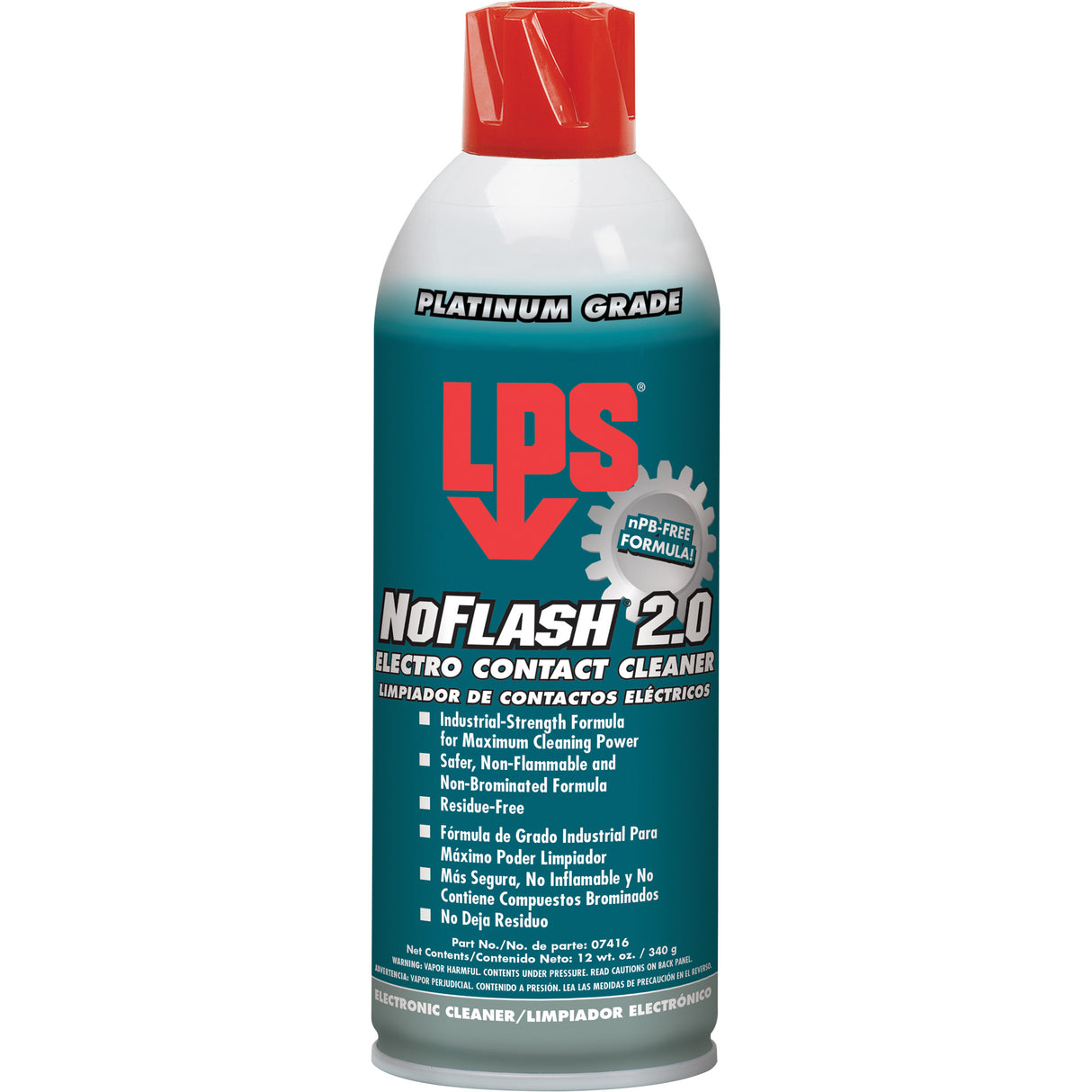 NoFlash® 2.0 Electro Contact Cleaners, Aerosol Can