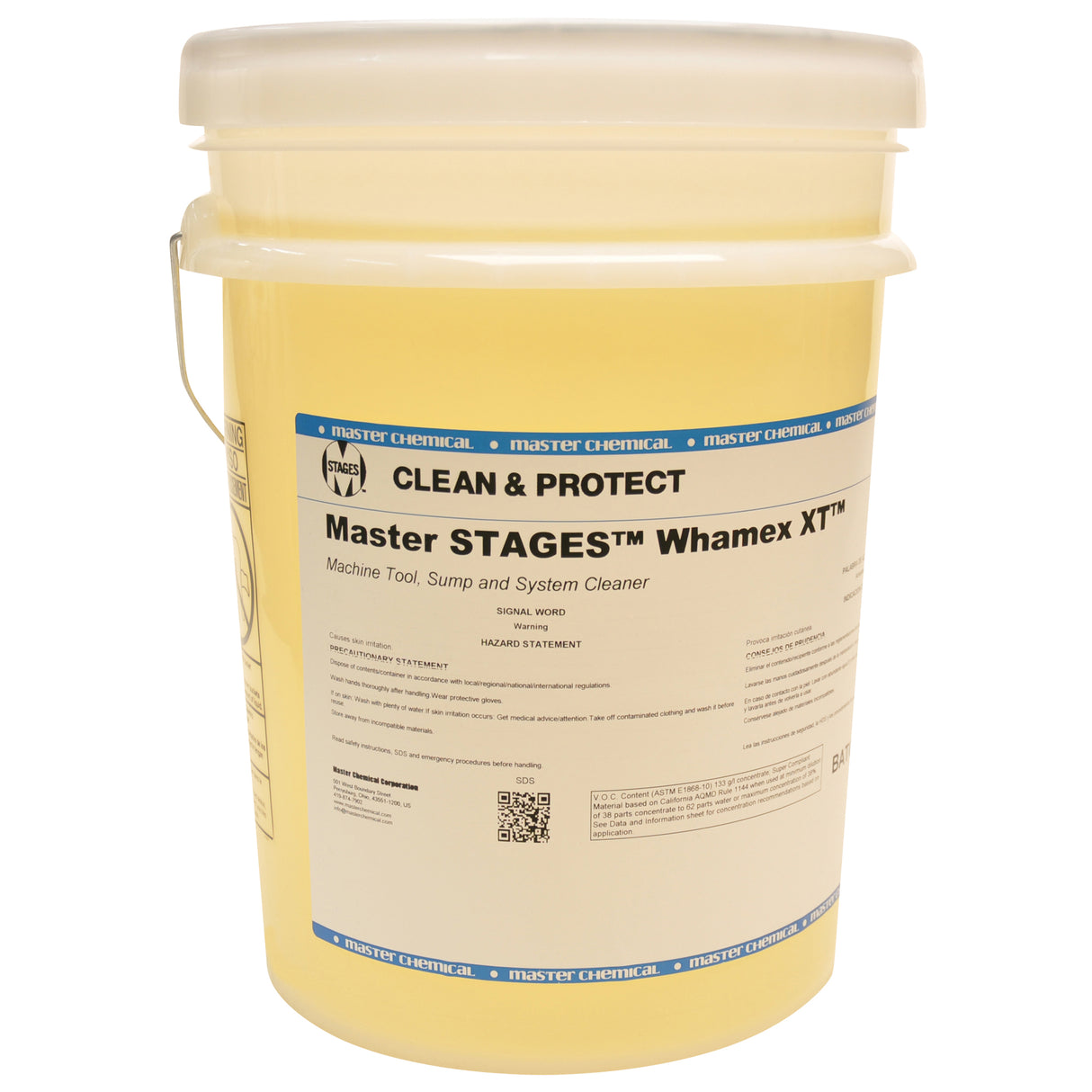 STAGES™ Whamex XT™ Machine Tool Sump & System Cleaner, 5 gal., Pail