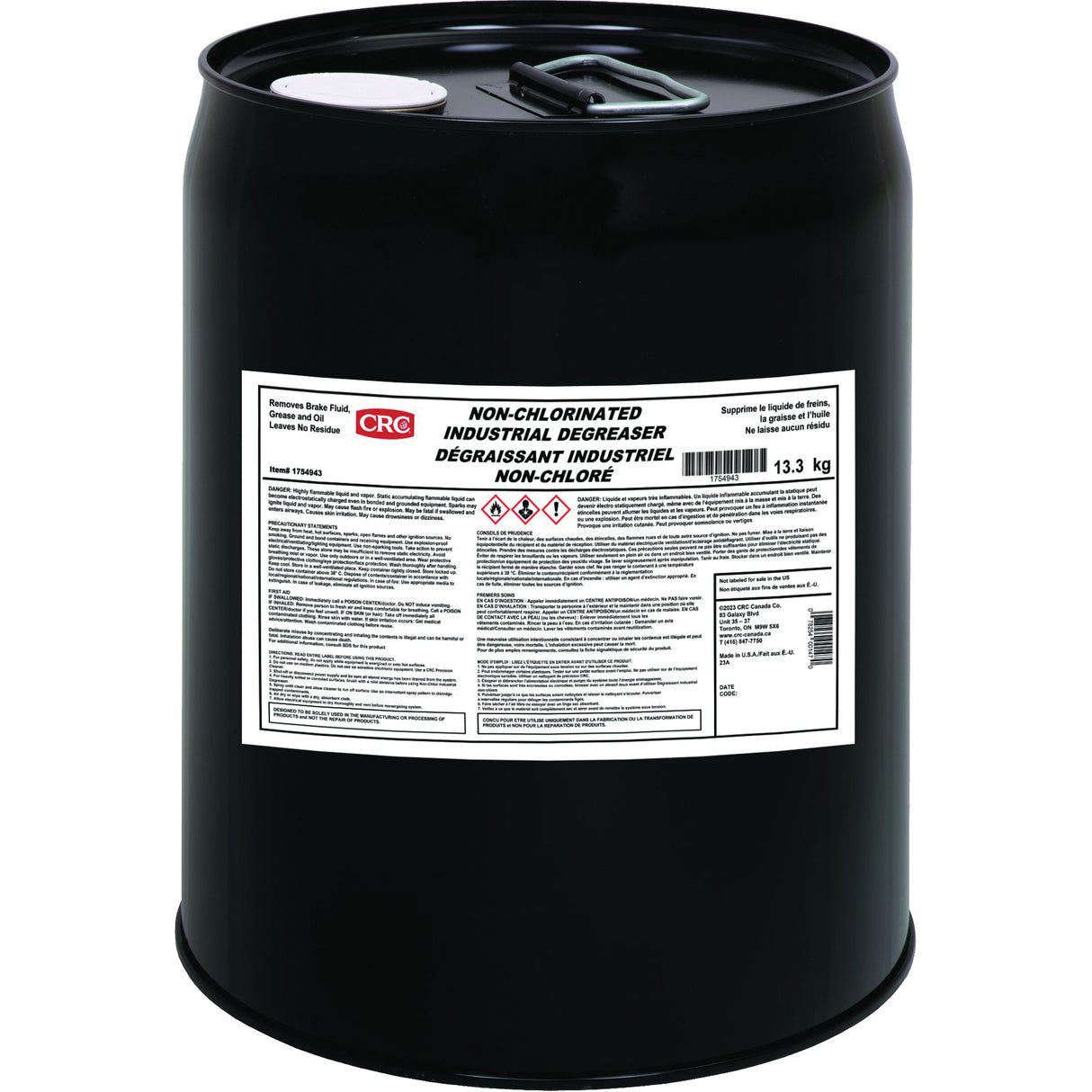 Non-Chlorinated Industrial Degreaser, Pail