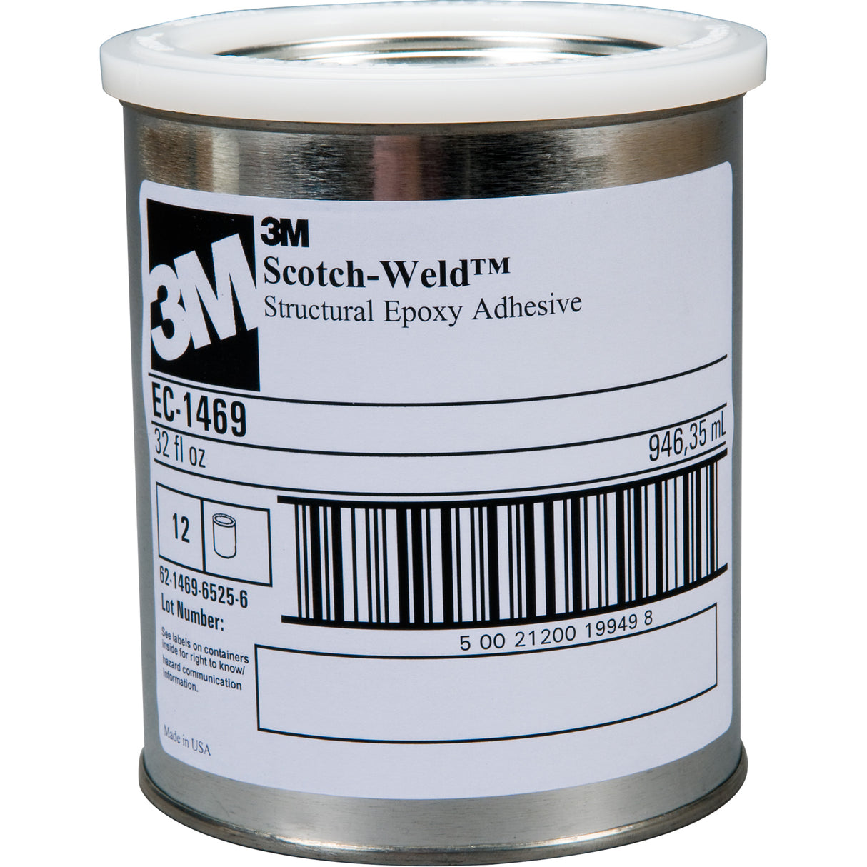Scotch-Weld™ Adhesive, 0.94 L, Pail, One-Part, Off-White