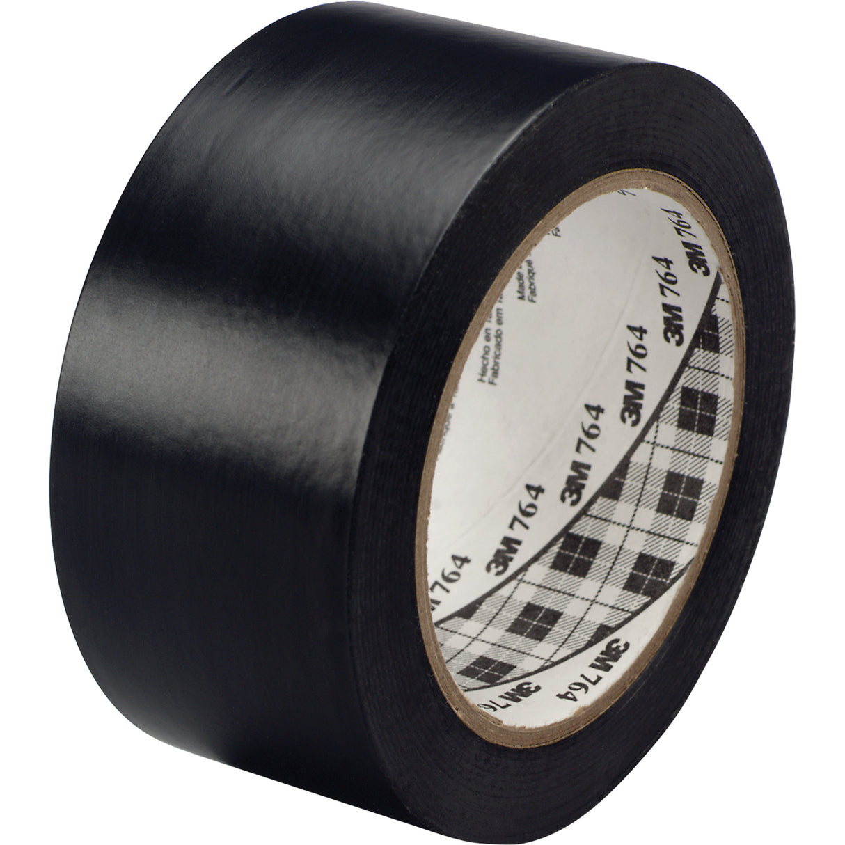 764 General-Purpose Vinyl Tape, 25.4 mm (1") W x 32.9 m (108') L, 5 mils, Black
