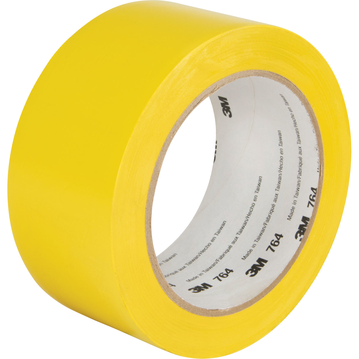 764 General-Purpose Vinyl Tape, 50.8 mm (2") W x 32.9 m (108') L, 5 mils, Yellow