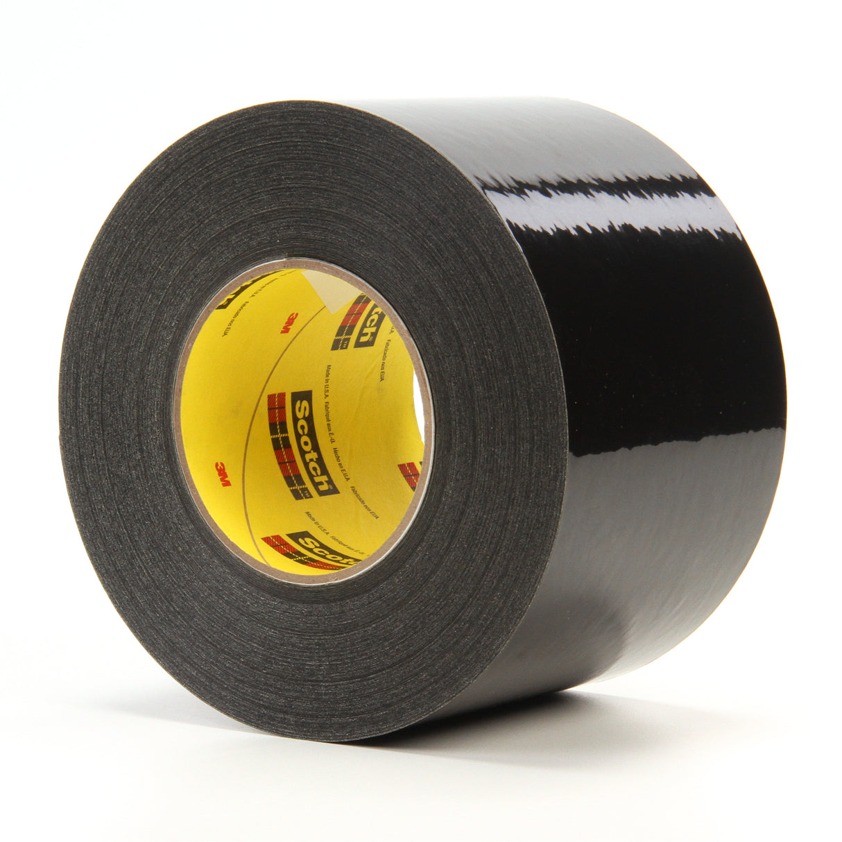 Scotch® Solvent-Resistant Masking Tape, 100 mm (4") x 55 m (180'), Black