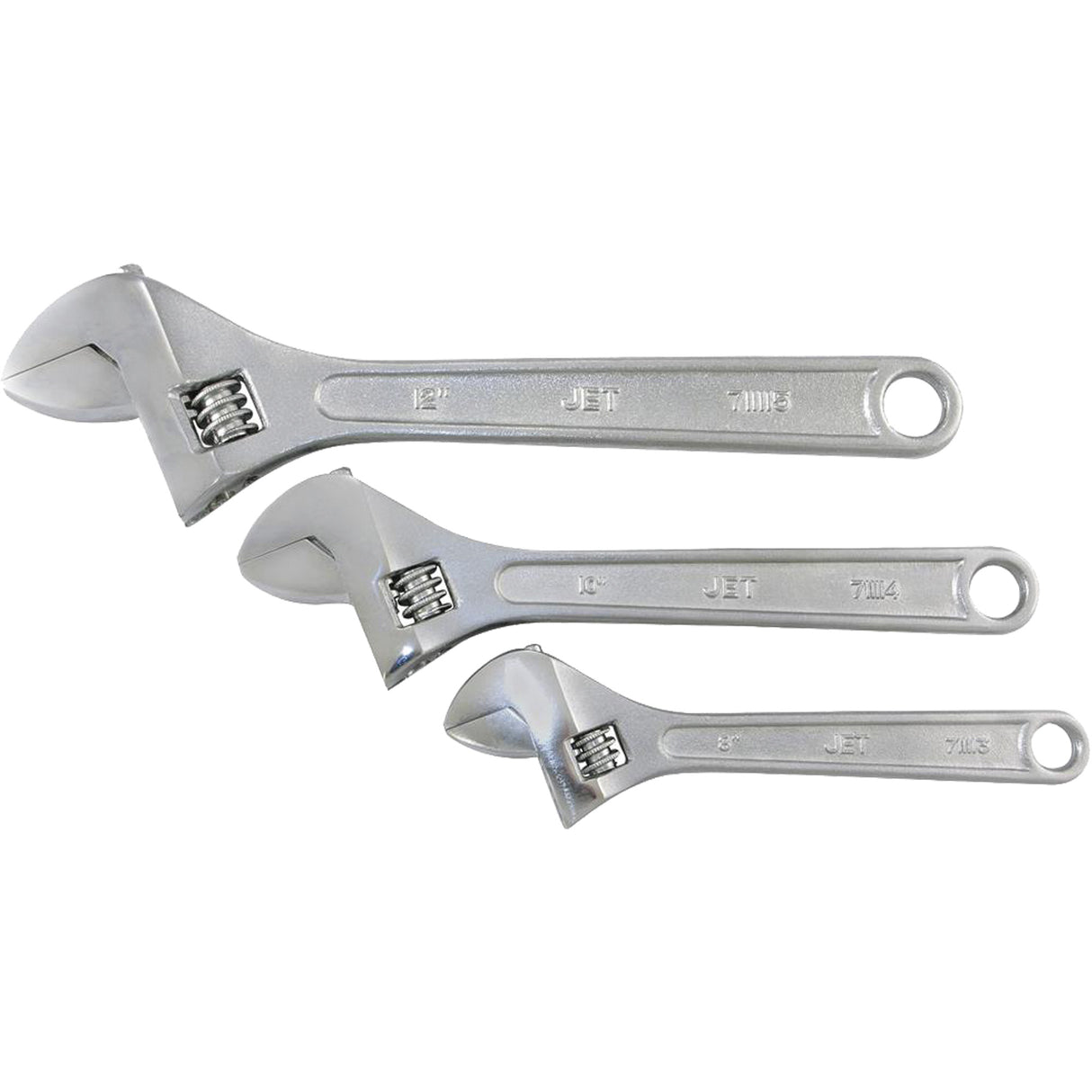 AW-3S Adjustable Wrench Set, Adjustable, 3 Pieces, Imperial and Metric