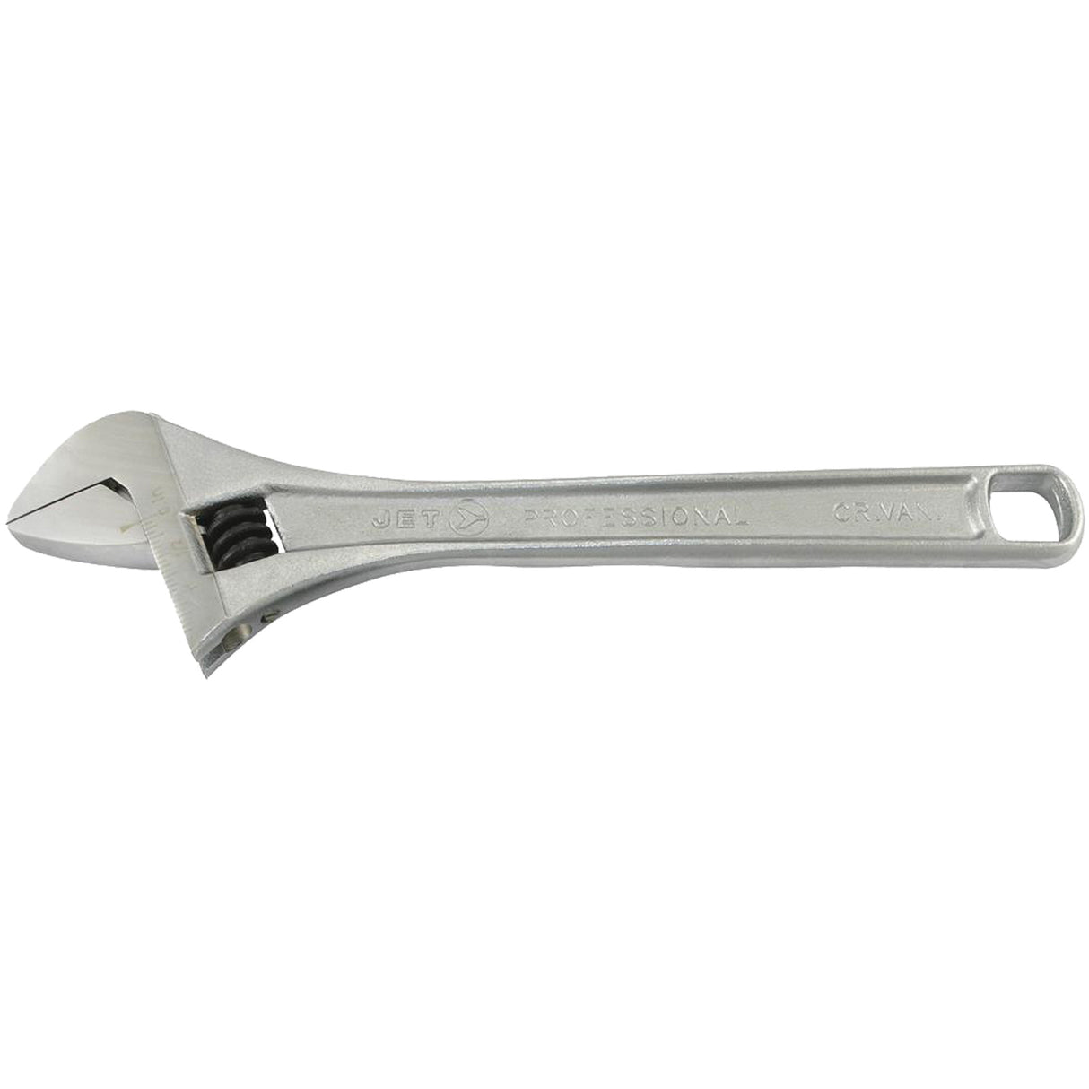 AWP-15 Super Heavy-Duty Professional Adjustable Wrench, 15" L, 2" Max Width, Chrome