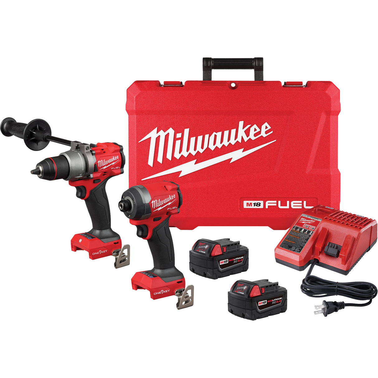 M18 Fuel™ 2-Tool Combo Kit with One-Key™, 18 V
