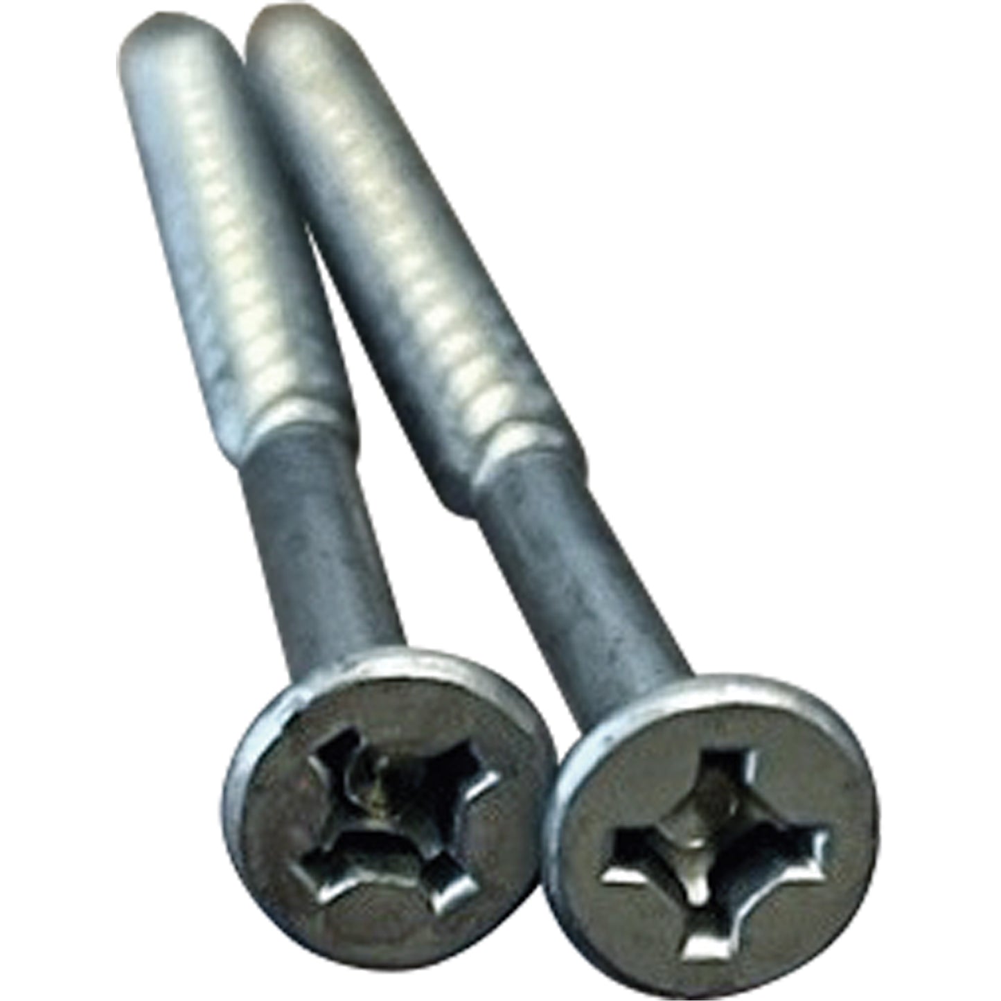 Phillips/Square Particle Board Screw, #8 x 3" L, Plain