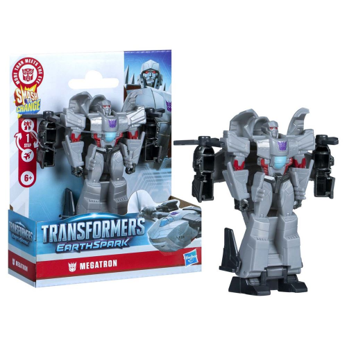 TRANSFORMERS - EARTHSPARK 1 STEP SMASH MEGATRON (Case of 8)