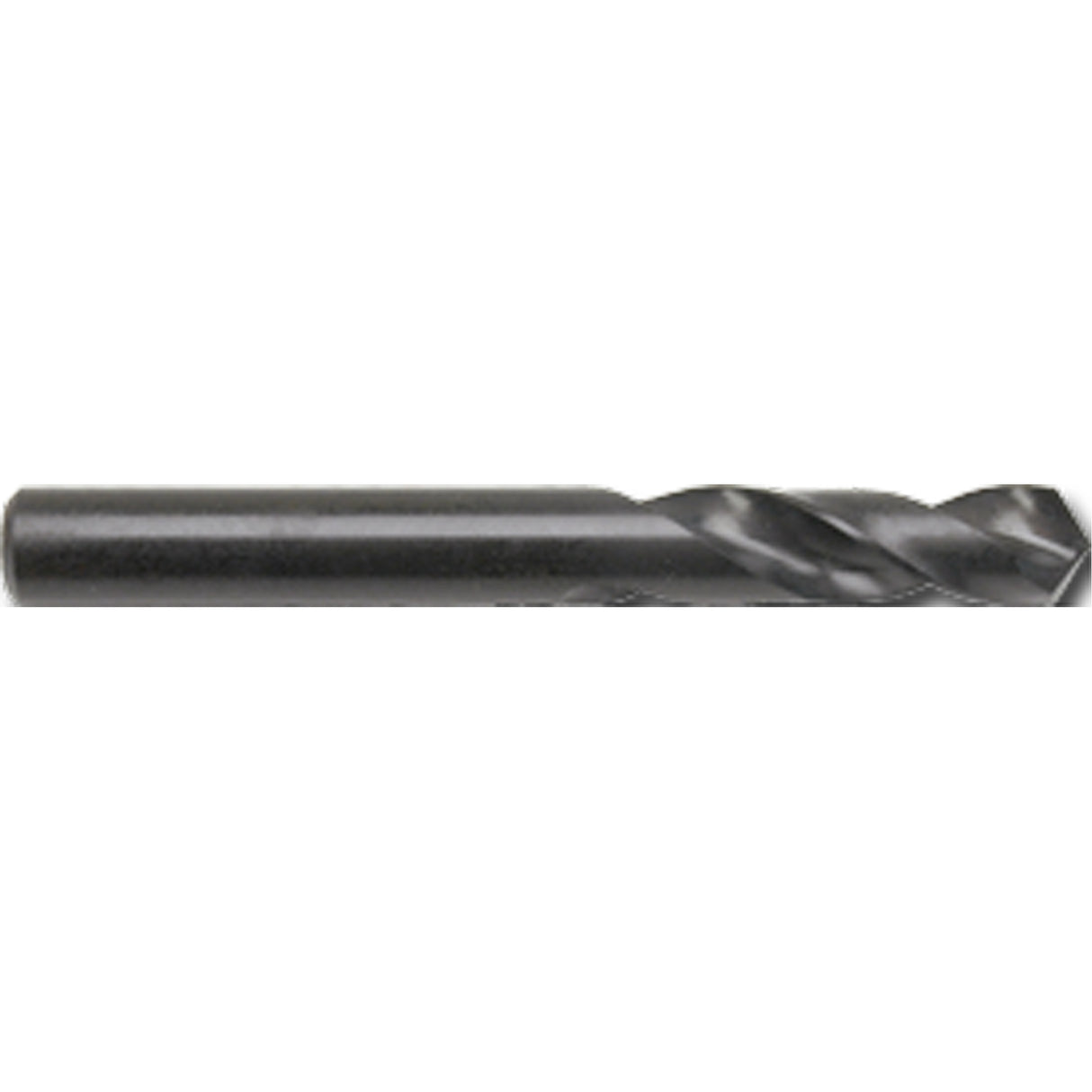 Stub Length Screw Machine Drill Bit, #29, High Speed Steel, 1-15/16" Flute, 135° Point