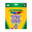 Crayola Coloured Pencils, 48 Count (Case of 12)