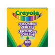 Crayola Coloured Pencils, 100 Count (Case of 2)