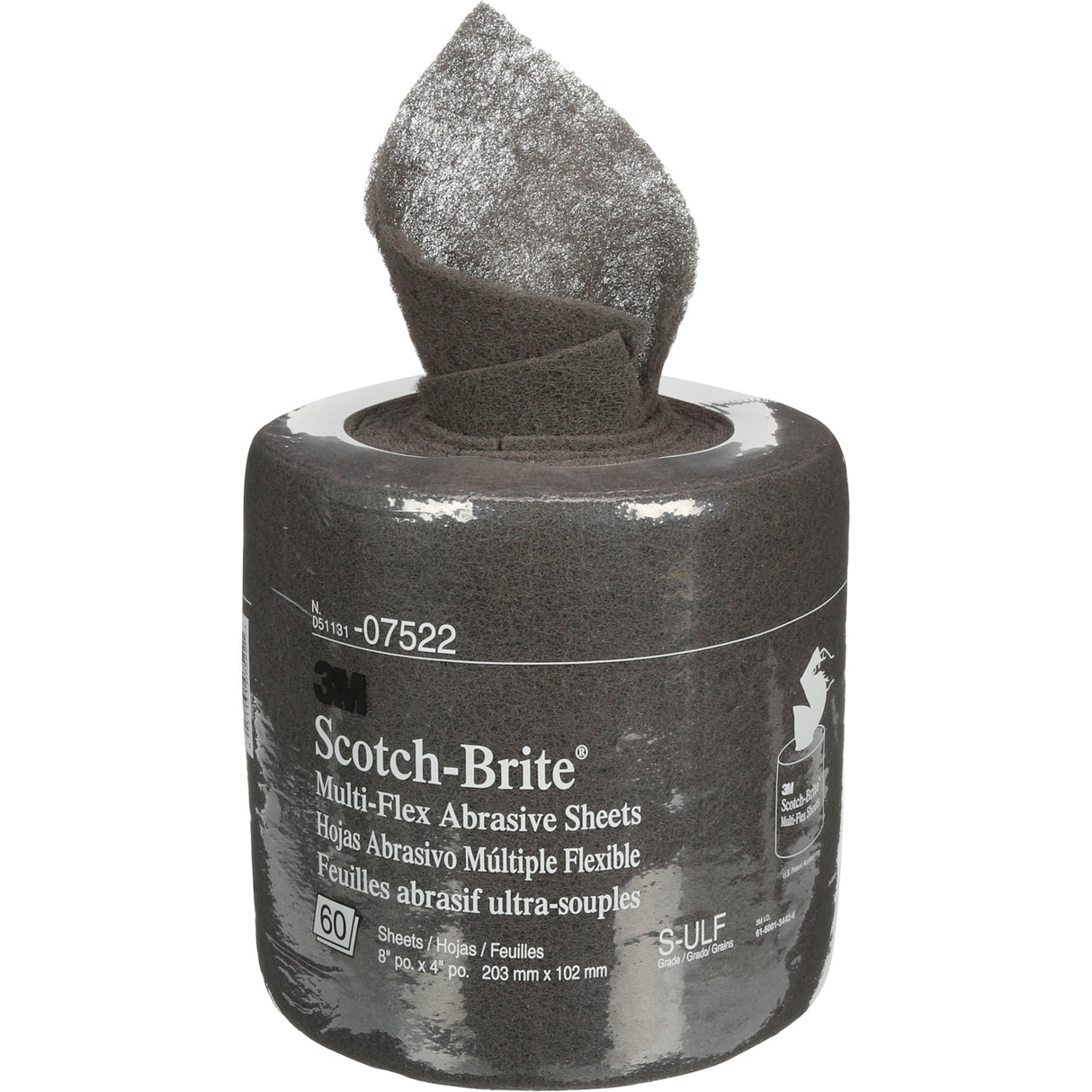 Scotch-Brite™ Sheet Rolls, Silicon Carbide, 8", Ultra Fine Grit