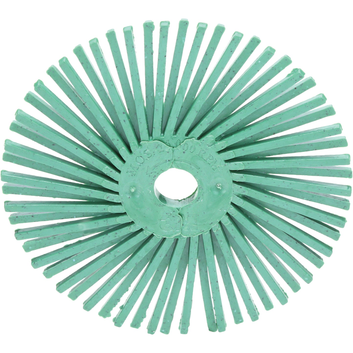 Scotch-Brite™ Radial Bristle Discs, Ceramic, 50 Grit, 3" Dia.