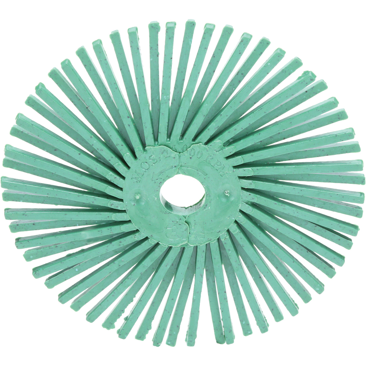 Scotch-Brite™ Radial Bristle Discs, Ceramic, 50 Grit, 3" Dia.