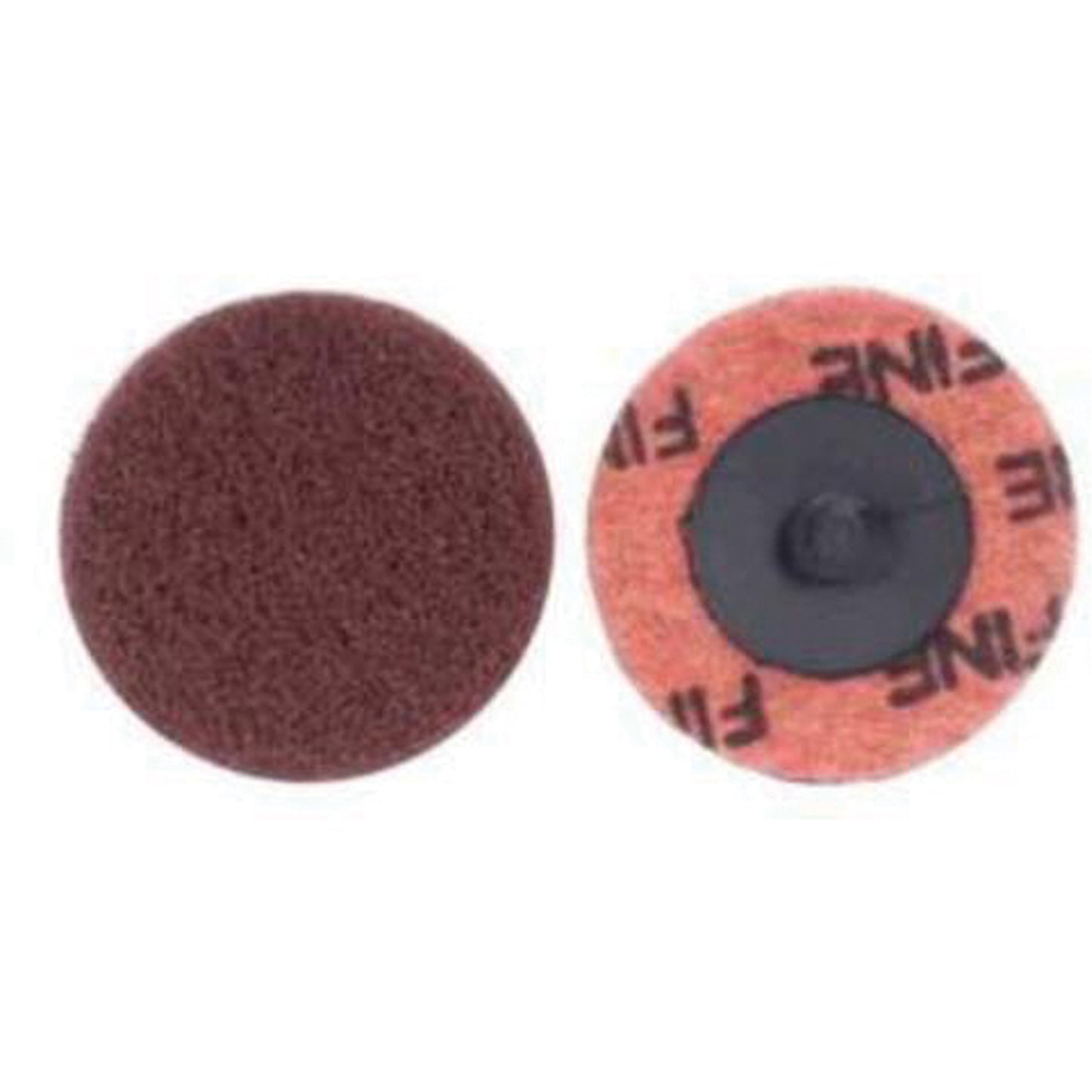 Buffing & Polishing Quick-Change Disc, 1-1/2" Dia., Fine Grit, Aluminum Oxide
