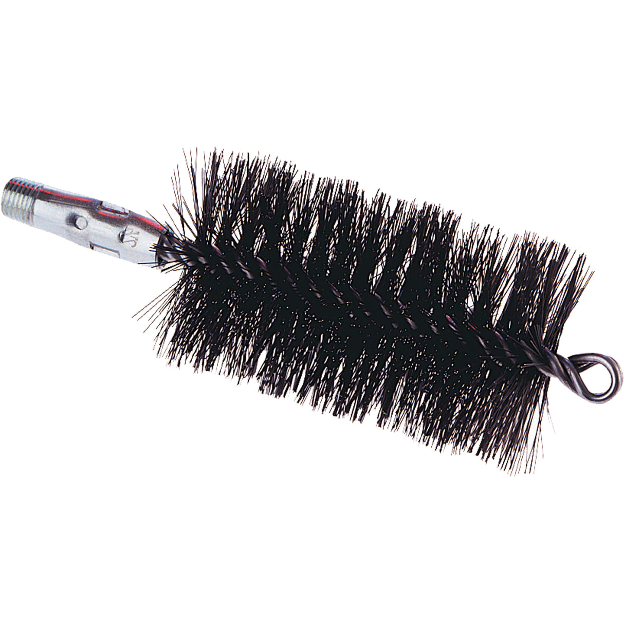Wire Tube Brush, 1/4" Dia. x 2" L, 6" Overall Length