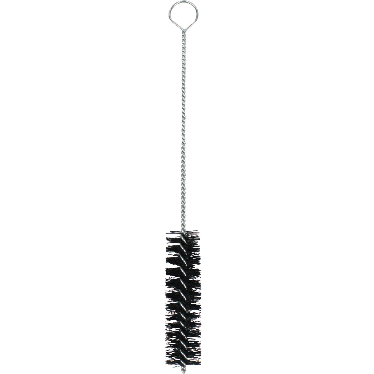 Nylon Tube Brush, 3/4" Dia. x 3" L, 8-3/4" Overall Length