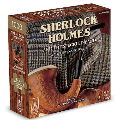 PUZZLE - MYSTERY - SHERLOCK HOLMES - 1000pcs (Case of 4)