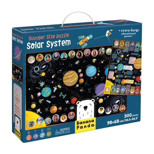 SUUUPER SIZE - 300pc PUZZLE SOLAR SYSTEM (7+) (Case of 4)