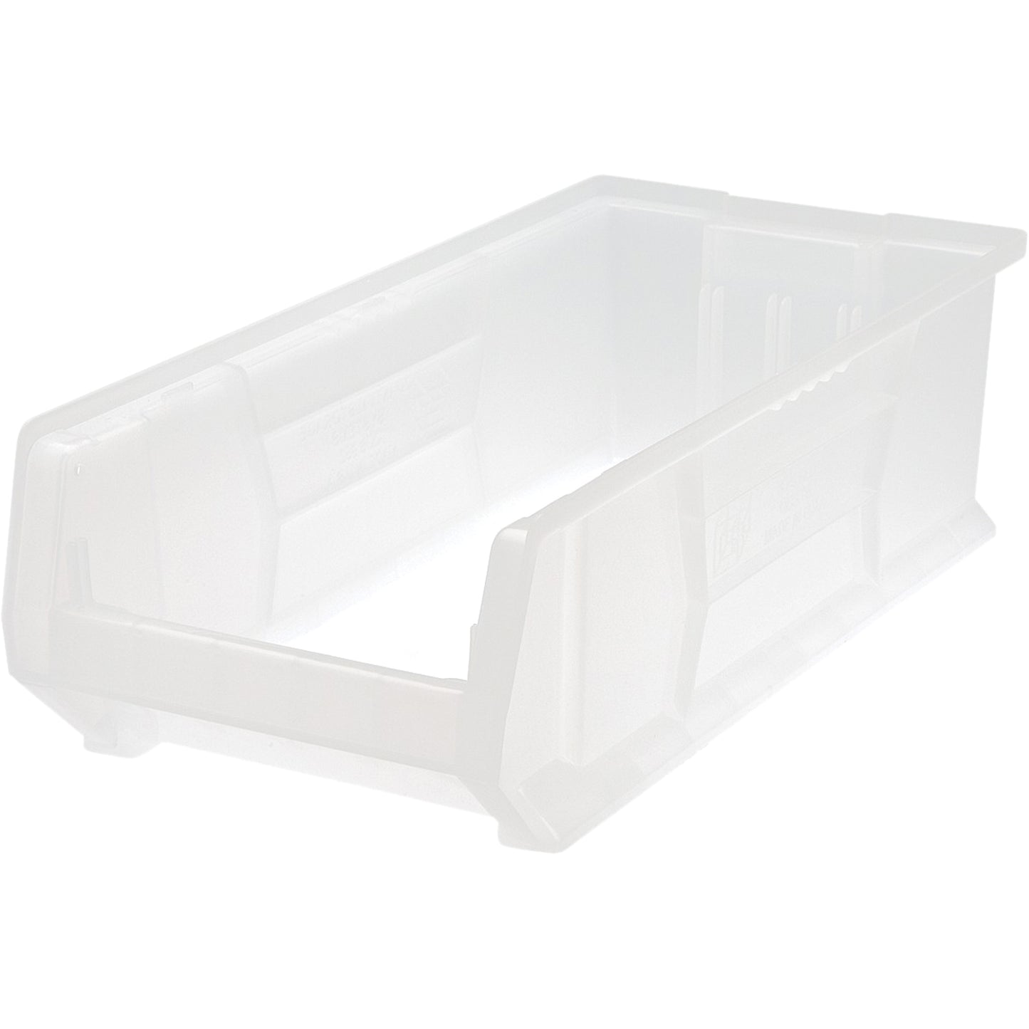 Hulk Containers, 11" W x 7" H x 23-7/8" D, Clear