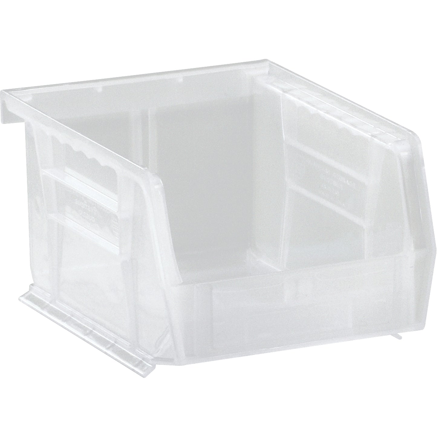 Clear-View Ultra Stack & Hang Bin, 4-1/8" W x 3" H x 5-3/8" D, Clear
