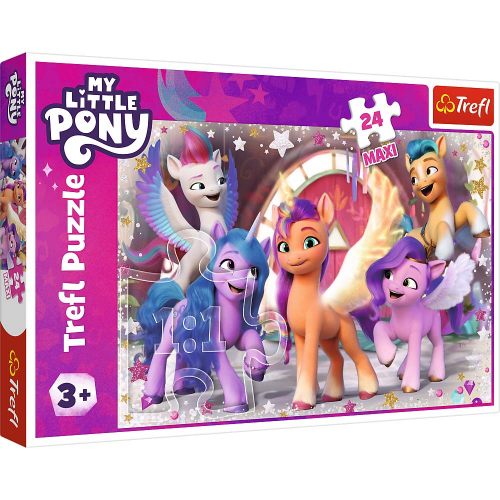 PUZZLE - MY LITTLE PONY - A HAPPY DAY OF PONIES - 24pcs (Case of 8)