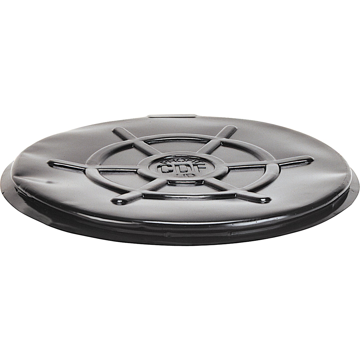 Protective Drum Lids, Open Top, Fits: 55 US gal (45 imp. gal.), Black