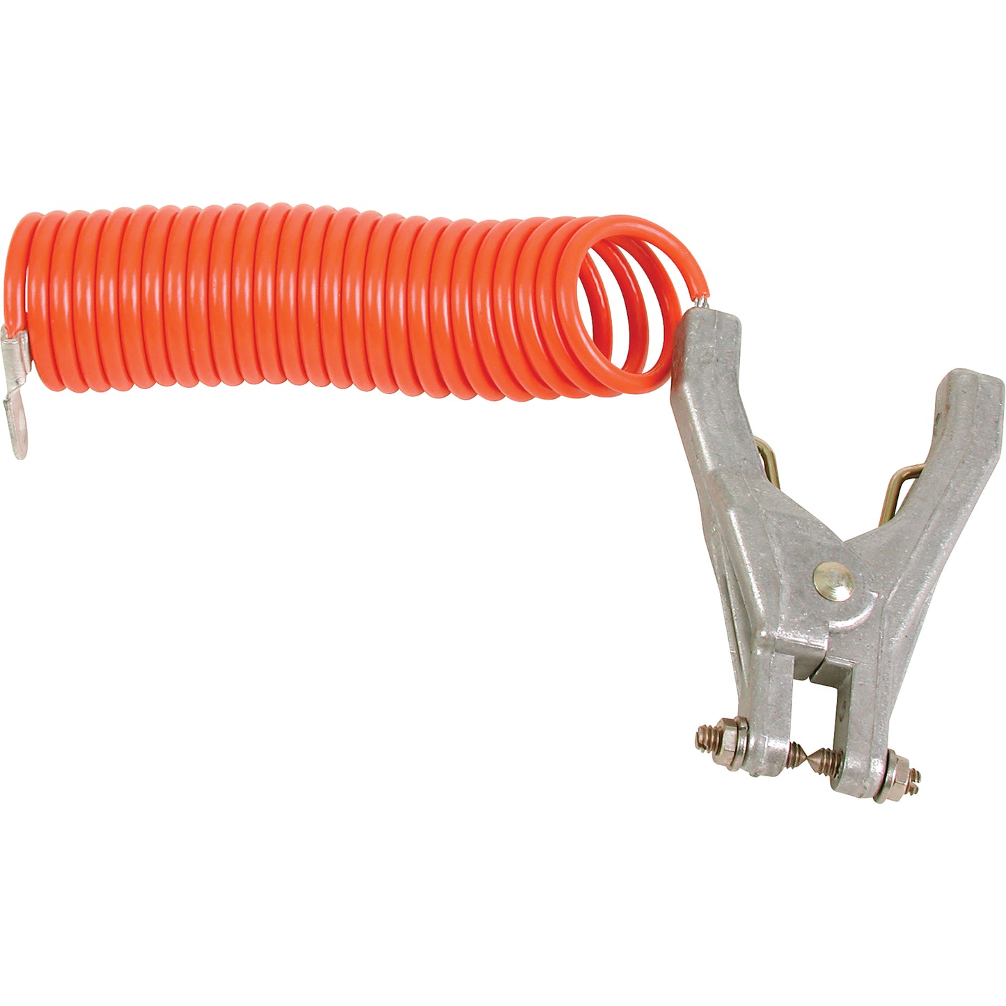 Coiled Grounding Clamps, 120" Long