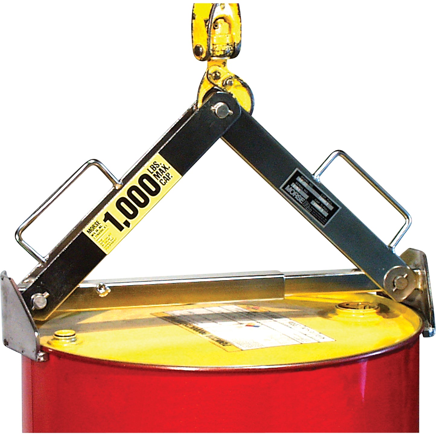 Drum Lifter, 30 - 85 US Gal. (25 - 70 Imperial Gal.), 1000 lbs./454 kg. Cap.