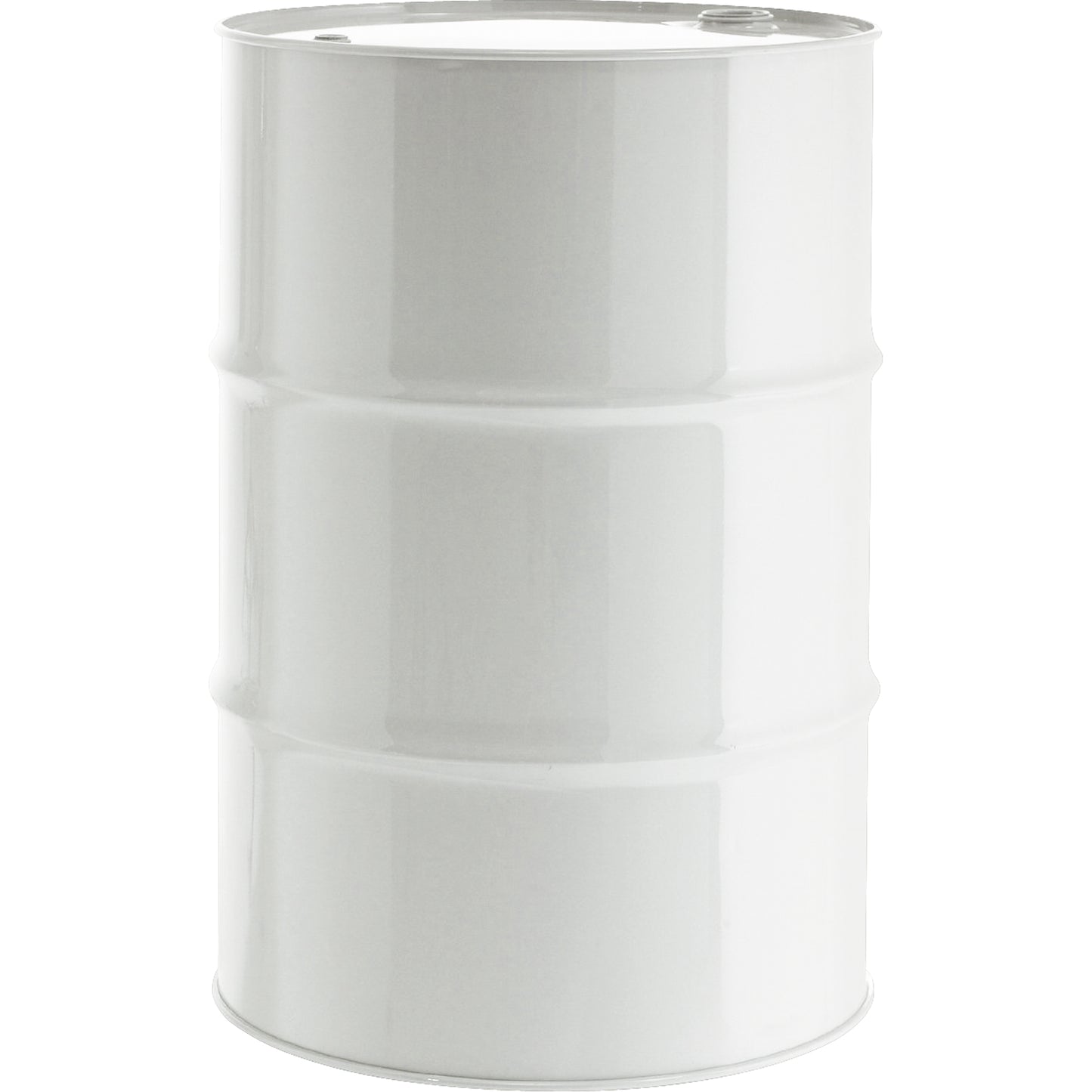 Steel Drums, 55 US gal (45.8 imp. Gal.), Lined, White, Closed Top, 1A1/Y1.8/300, 18 - 20 Gauge