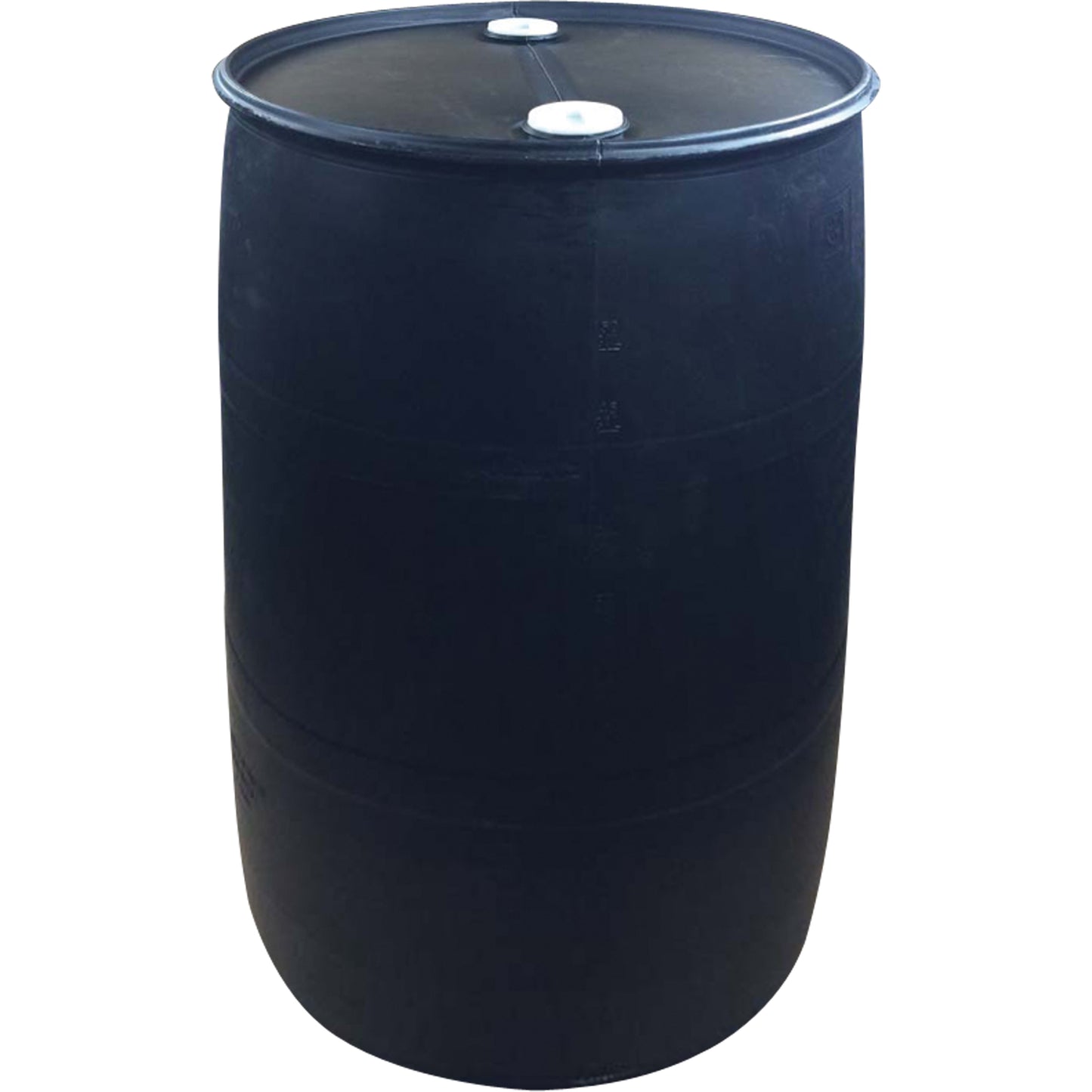 Polyethylene Drums, 55 US gal (45 imp. gal.), Closed Top, Black
