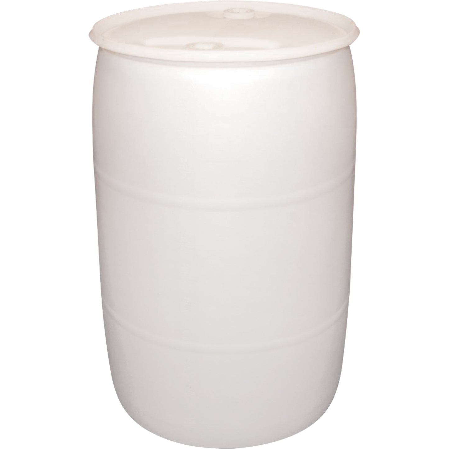 Polyethylene Drums, 55 US gal (45 imp. gal.), Closed Top, Natural