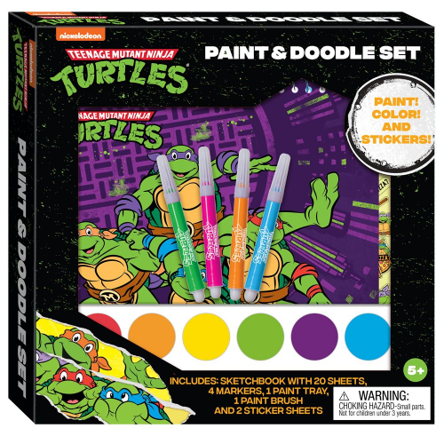 TMNT - PAINT & DOODLE (Case of 6)