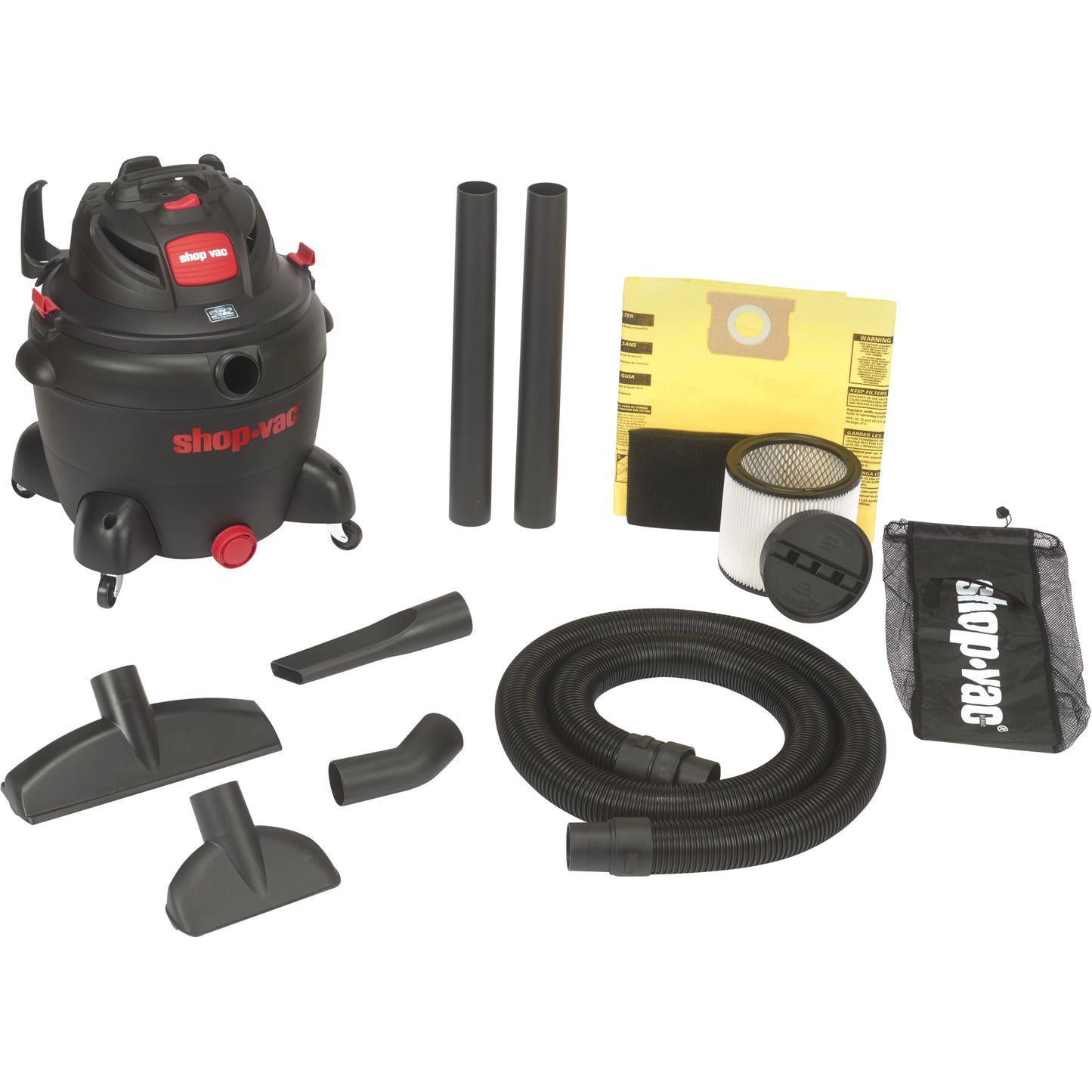 SVX2 Utility Shop Vacuum, Wet-Dry, 6.5 HP, 16 US Gal. (60.6 Litres)