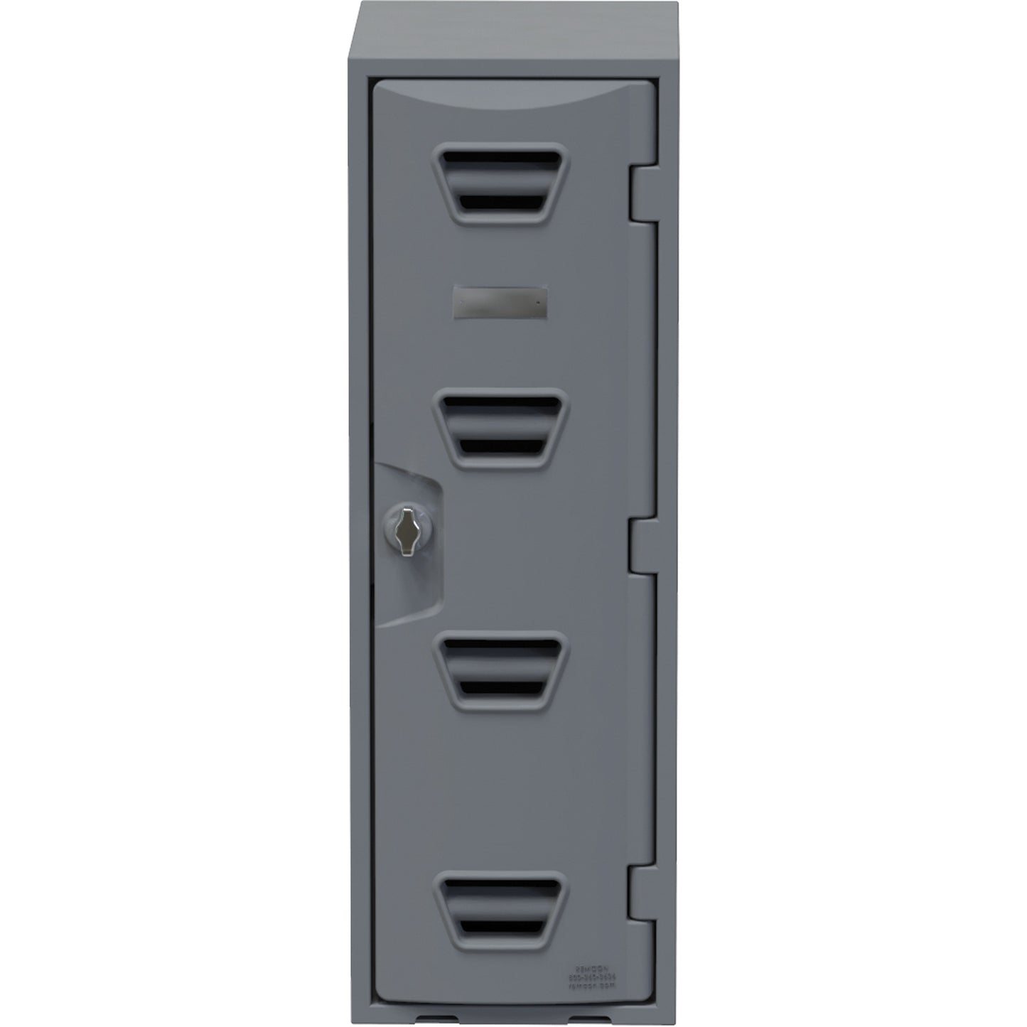 Locker, 12" x 15" x 36", Grey, Assembled