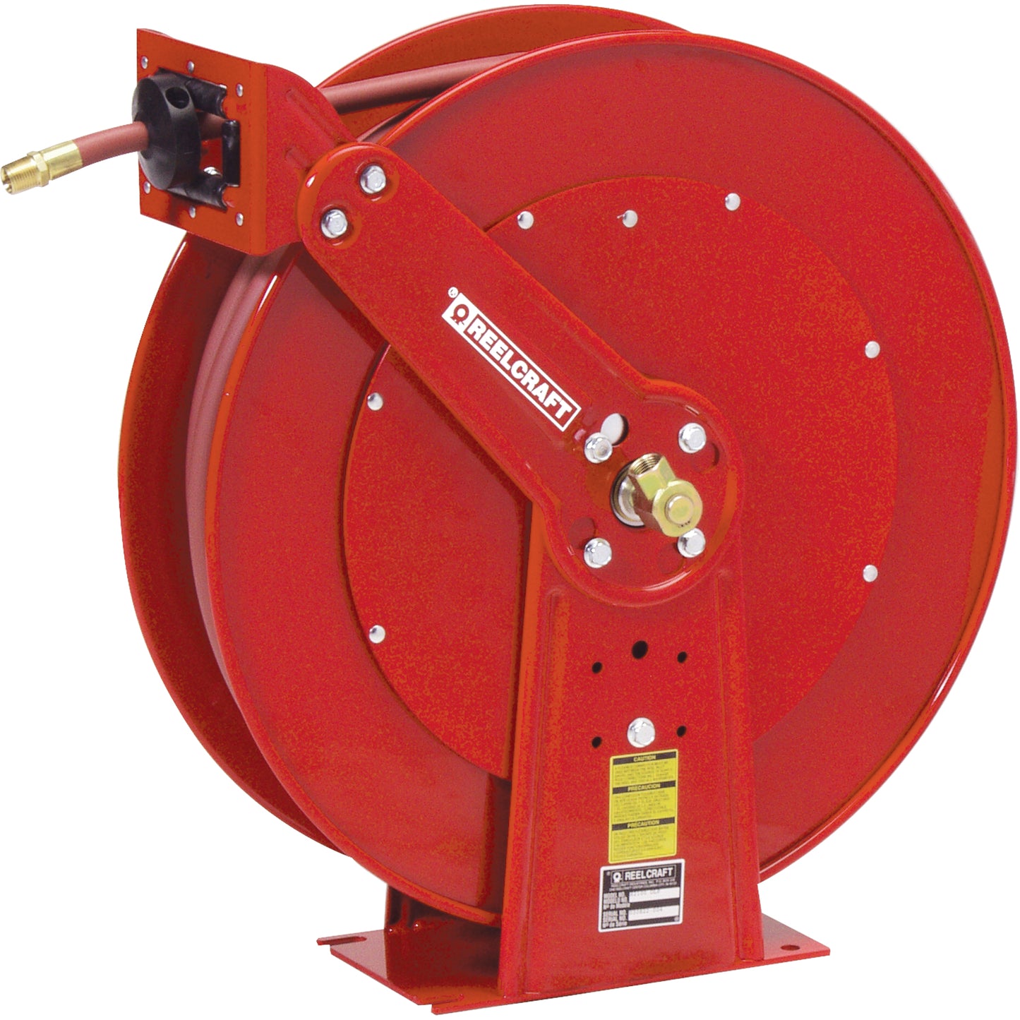 Hose Reels, Air/Water, 1/2" x 100', Single Hose, 300 psi
