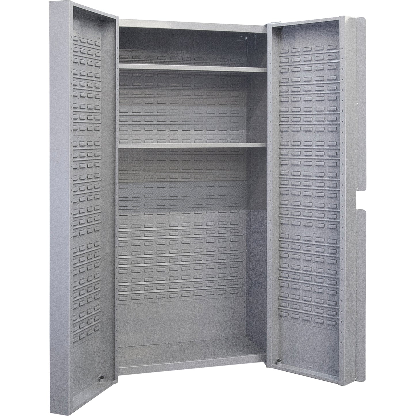 Deep Door Combination Cabinet, 38" W x 24" D x 72" H, Grey