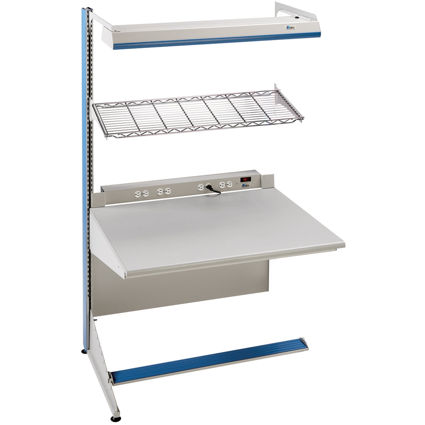 Arlink Preconfigured Workstation, 48" W x 30" D x 54" H, Single Sided Add-On